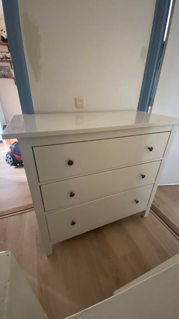 Hemnes Ikea ladekast/commode, Ophalen, Gebruikt, 50 tot 100 cm, 3 of 4 laden
