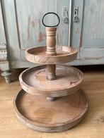 Fantastische grote houten etagère., Ophalen of Verzenden, Zo goed als nieuw