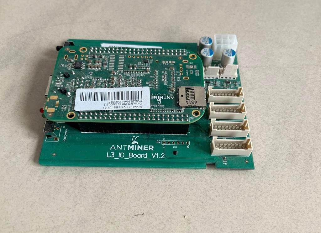 Bitmain Antminer Control Board voor L3 L3+ L3++ Gebruikt, Ophalen of Verzenden, Zo goed als nieuw, Desktop, USB