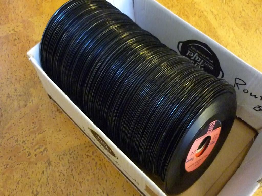 1830a Partijtje jukebox-singles, 140 stuks., Gebruikt, 7 inch, Single, Ophalen of Verzenden