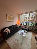 WOOOD 3-zits bank Robin antraciet fluweel met FLOOQ poten, Ophalen, Gebruikt, Driepersoons, 75 tot 100 cm