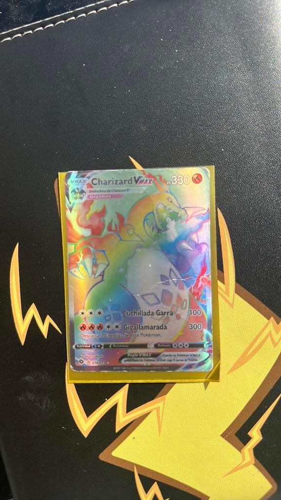Charizard vmax rainbow, Ophalen, Zo goed als nieuw