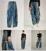 BDG Urban Outfitters loosefit cargojeans XS NIEUWstaat, Ophalen, Blauw, Zo goed als nieuw, W27 (confectie 34) of kleiner
