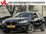 BMW 1-serie 118i Executive Edition, Auto's, BMW, Gebruikt, Leder en Stof, Zwart, Origineel Nederlands