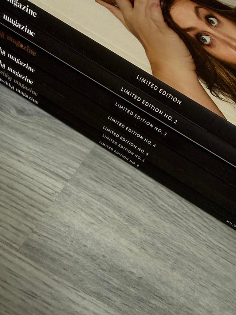 Miljuschka magazine Limited Edition nummers 1,2,3,4,5,6,8, Ophalen of Verzenden, Gelezen, Overige typen