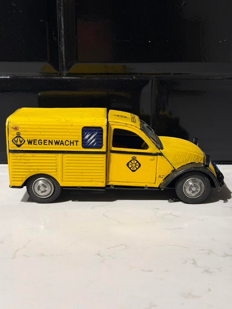 Aoshin Citroën 2CV “Wegenwacht” zeldzaam!, Antiek en Kunst, Ophalen of Verzenden