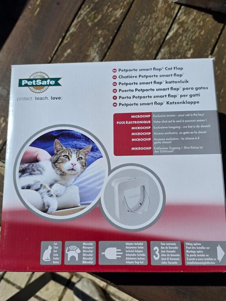 Petsafe kattenluik, Ophalen of Verzenden, Nieuw
