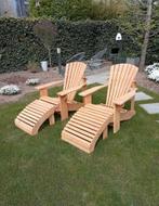 Tuinstoel/loungestoel douglas hout, Nieuw, Loungeset, Stoel, Hout