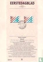 Eerstedagblad 10 - 200 jaar Betrekkingen Nederland-USA 1982, Postzegels en Munten, Postzegels | Nederland, Ophalen of Verzenden