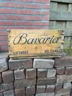 Mooie oude houten bierkrat, Ophalen of Verzenden