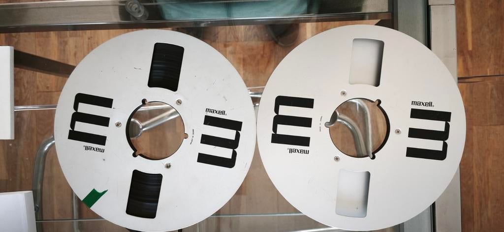 Maxell banden 2x 1 volle spoel, Ophalen of Verzenden