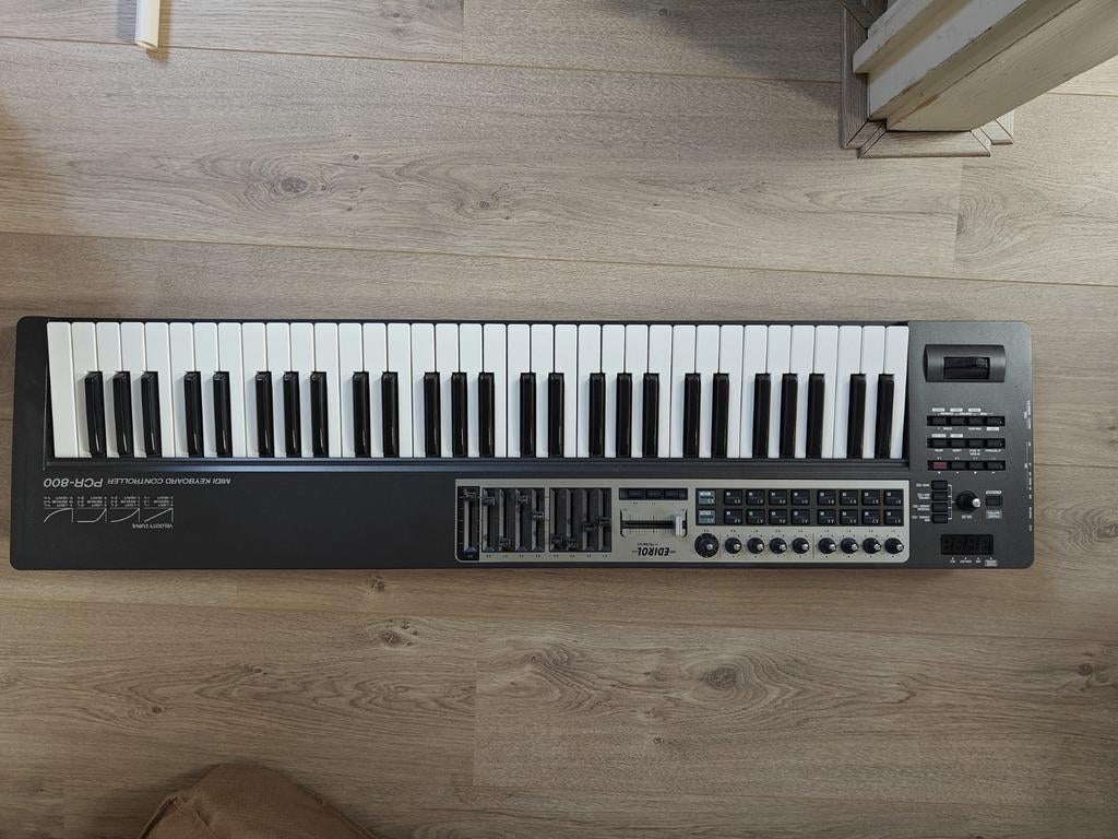 Edirol PCR-800 MIDI Keyboard Controller, Ophalen, Gebruikt, 61 toetsen, Roland