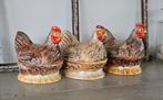 Brocante patéschaal Kip van Michel Caugant uit Frankrijk, Ophalen of Verzenden