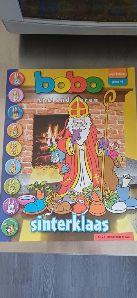 Bobo Sinterklaas Spelend Leren Tijdschrift Groep 1+2, Boeken, Kinderboeken | Jeugd | onder 10 jaar, Gelezen, Non-fictie, Ophalen of Verzenden