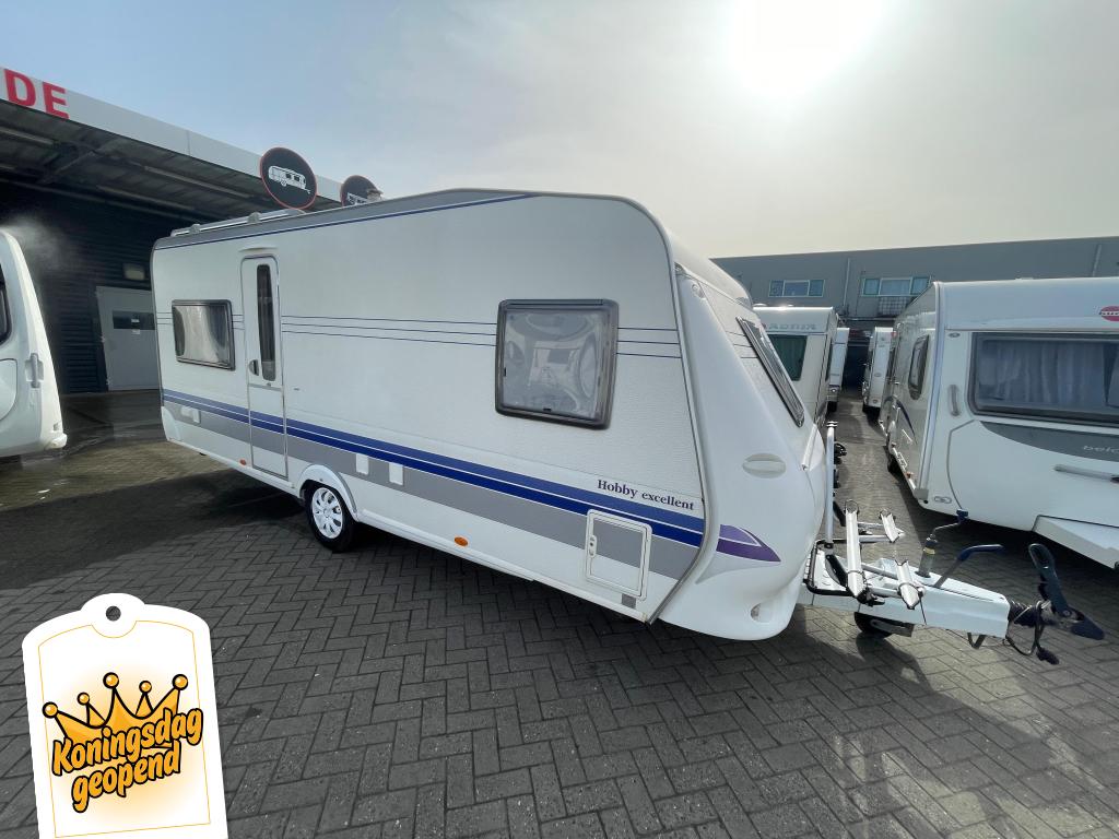 Hobby Excellent 540 UFE Mover, Luifel, Bank airco, Rondzit, Hobby, Overige typen, 5 tot 6 meter