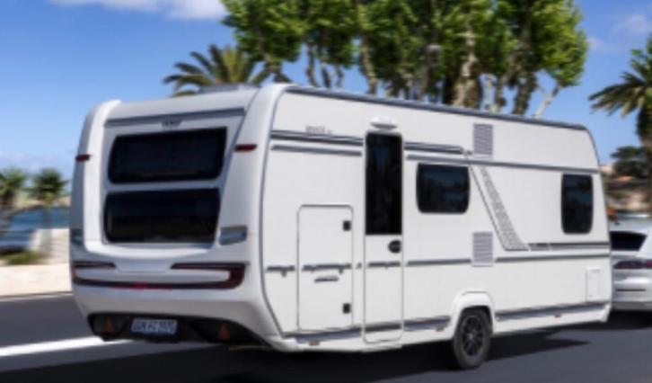 Fendt Bianco Activ 550 KMG 2023 – FULL OPTION – Nieuwstaat !, Caravans en Kamperen, Caravans, Particulier, 1500 - 2000 kg, Treinzit