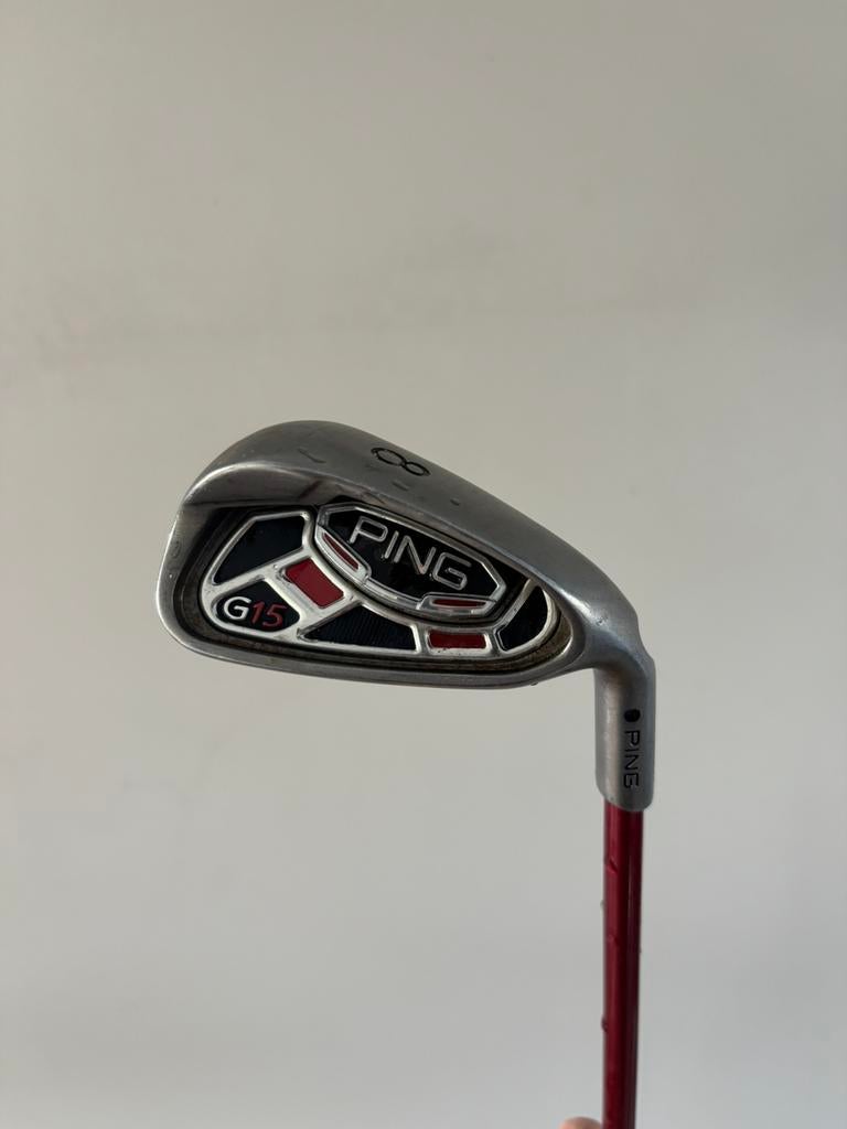 Ping G15 Ijzer 8 | Black Dot | SR Flex | Nette Staat, Sport en Fitness, Golf, Zo goed als nieuw, Club, Ping, Ophalen of Verzenden