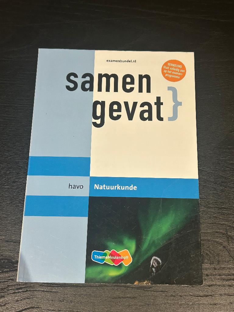 Natuurkunde Samengevat HAVO, Natuurkunde, Ophalen of Verzenden, Zo goed als nieuw, HAVO