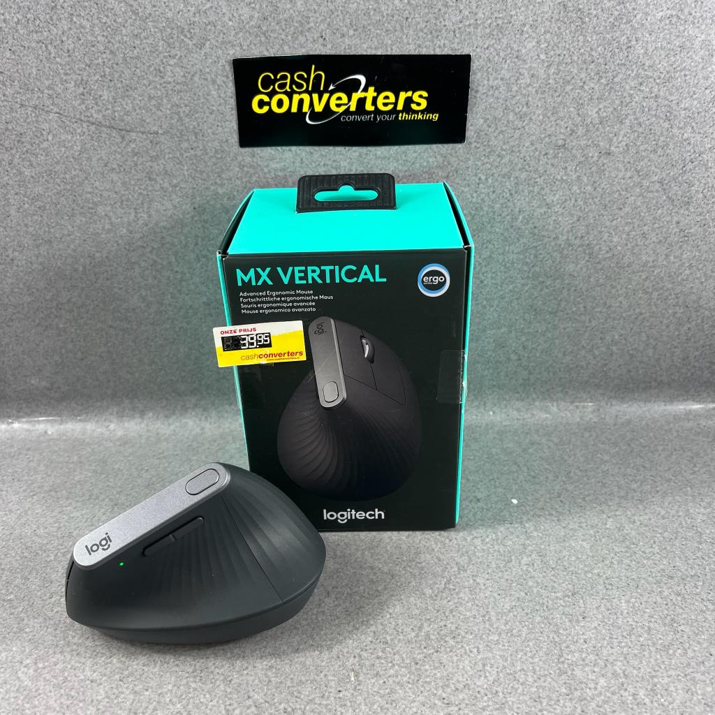 Logitech Muis MX vertical ergo muis | in doos | 406821, Muis, Gebruikt, Ergonomisch, Ophalen of Verzenden