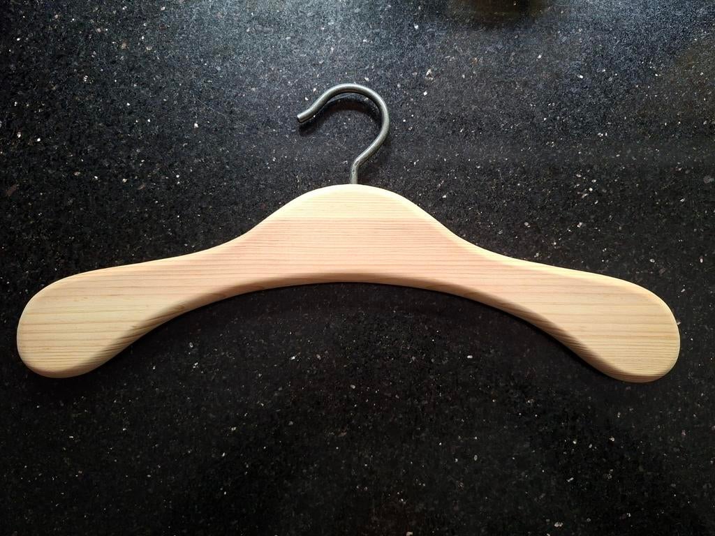 Houten Kledinghangers Zwaar Grenen, Garderobehanger., Kleding | Dames, Kledinghangers, Ophalen of Verzenden, Nieuw, Hout, Kinderen en Volwassenen