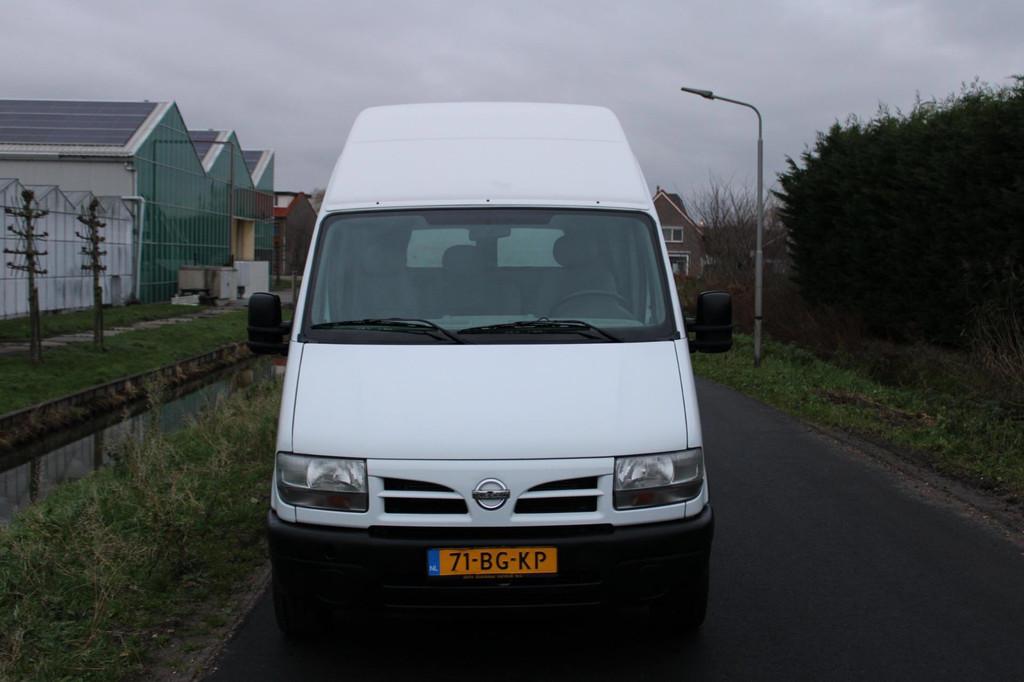 Nissan Interstar 90.35-407H 2.2CDi Lang Hoog, Auto's, Bestelauto's, Voorwielaandrijving, Stof, Gebruikt, 4 cilinders