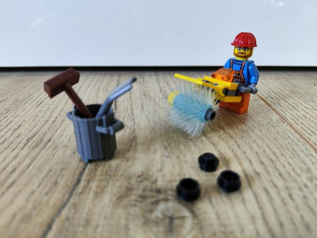 LEGO 5620 Duplo Vuilnisman met accessoires, Lego, Ophalen of Verzenden, Inclusief minifiguren, Complete set