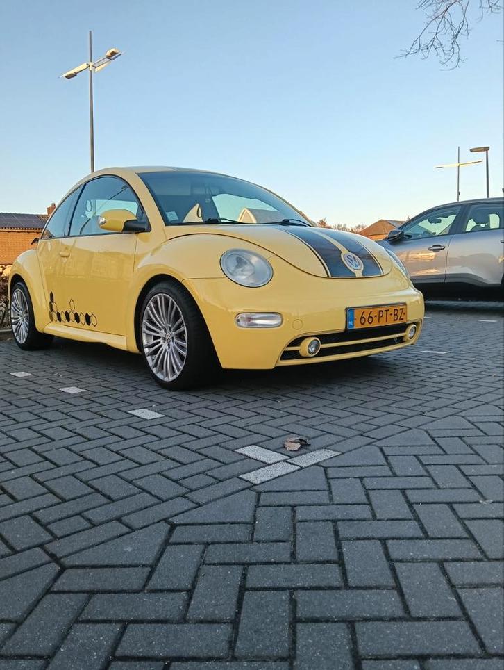 Snelle Beetle (Kever) 1.8VT Turbo, Auto's, Volkswagen, Bedrijf, Beetle (Kever), ABS, Benzine, E, Hatchback, Handgeschakeld, Origineel Nederlands