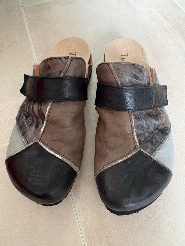 Think! Muiltjes 38 nieuw, Zwart, Zo goed als nieuw, Sandalen of Muiltjes, Ophalen of Verzenden