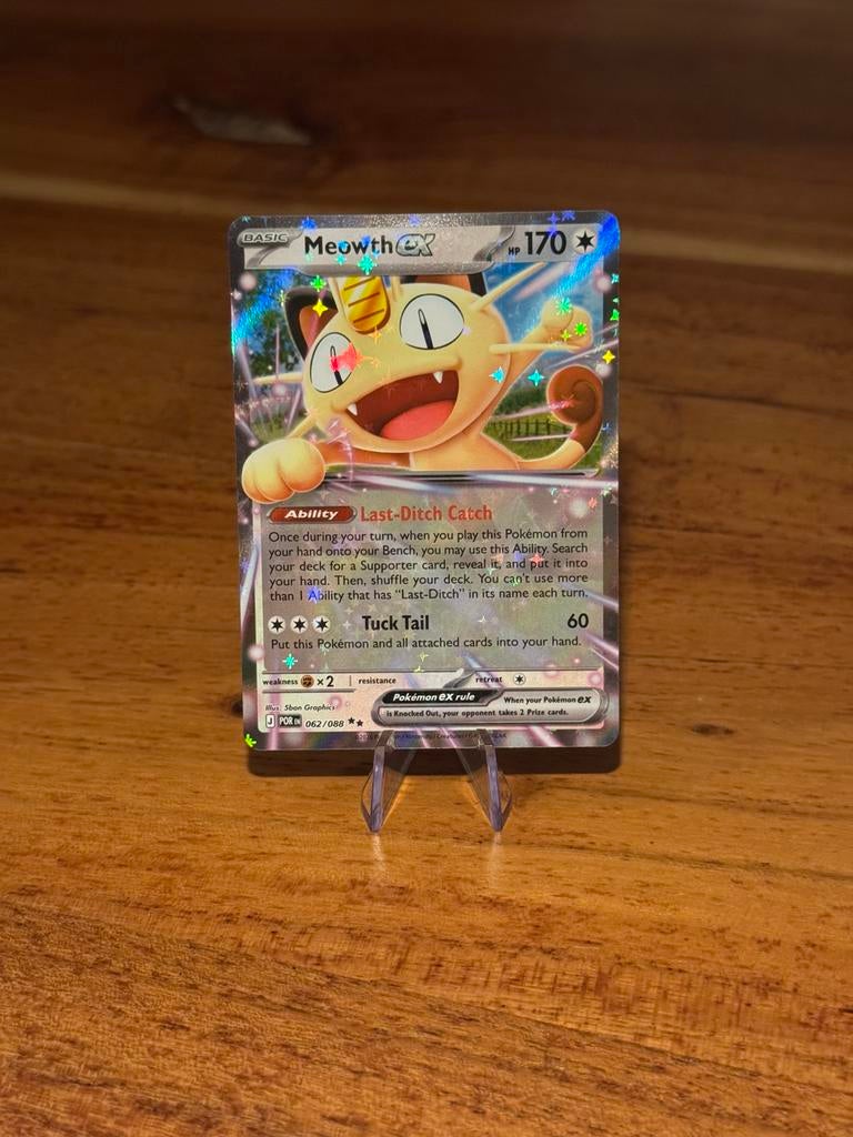 Meowth ex (POR 062), Ophalen of Verzenden, Nieuw