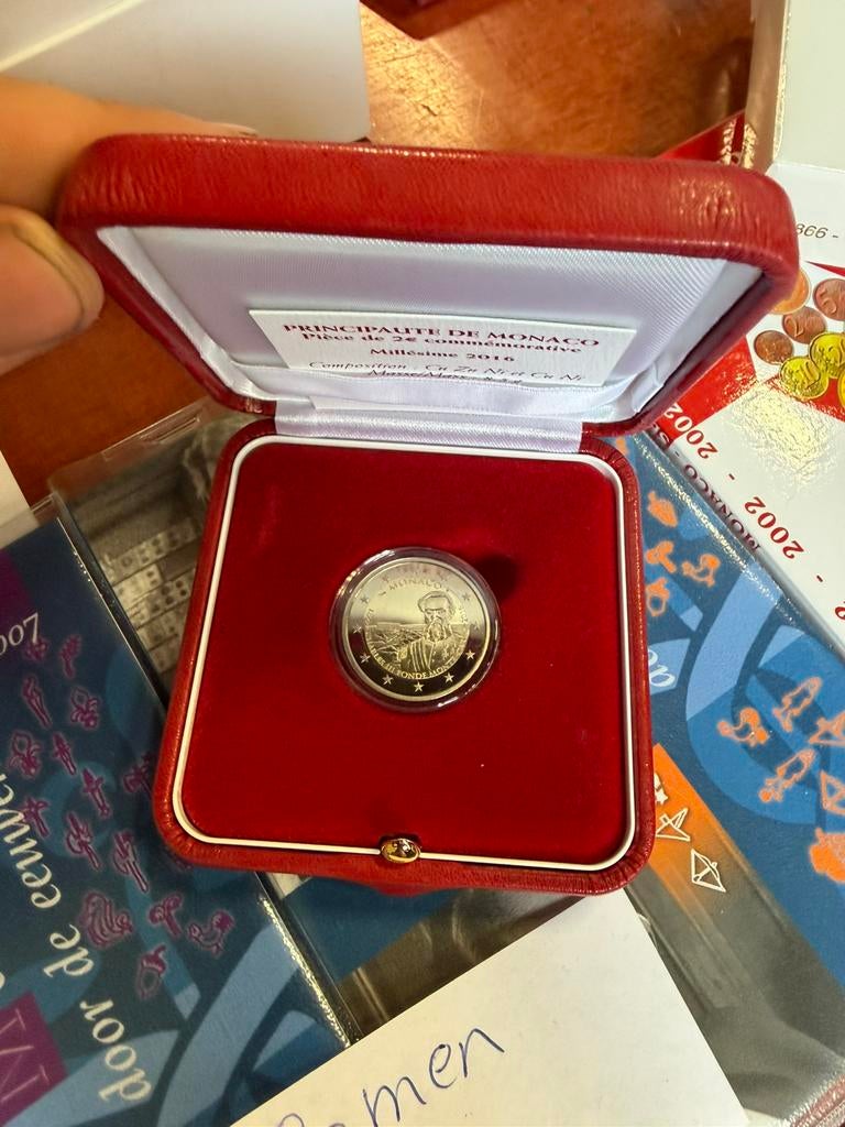 Monaco 2016 charles III fonde monte carlo, Postzegels en Munten, Munten | Europa | Euromunten, Ophalen of Verzenden, Monaco, 2 euro