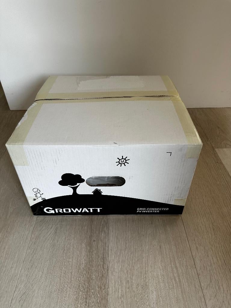 NIEUW IN DE DOOS Growatt omvormer Model: MIN 3000 TL-XE, Doe-het-zelf en Verbouw, Ophalen of Verzenden, Nieuw, Overige typen