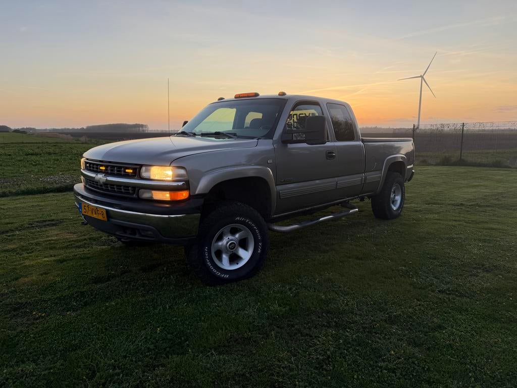 Chevrolet Silverado K1500 Pick up, Auto's, Bestelauto's, Automaat, 5326 cc, Chevrolet, Beige