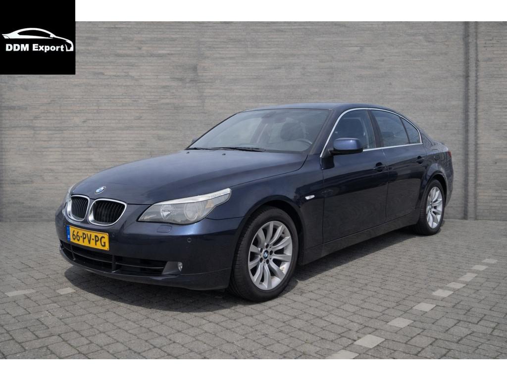 BMW 5 Serie 525d Executive Automaat | Navi | Airco | Automaa, Auto's, BMW, Achterwielaandrijving, 2497 cc, 2000 kg, Blauw