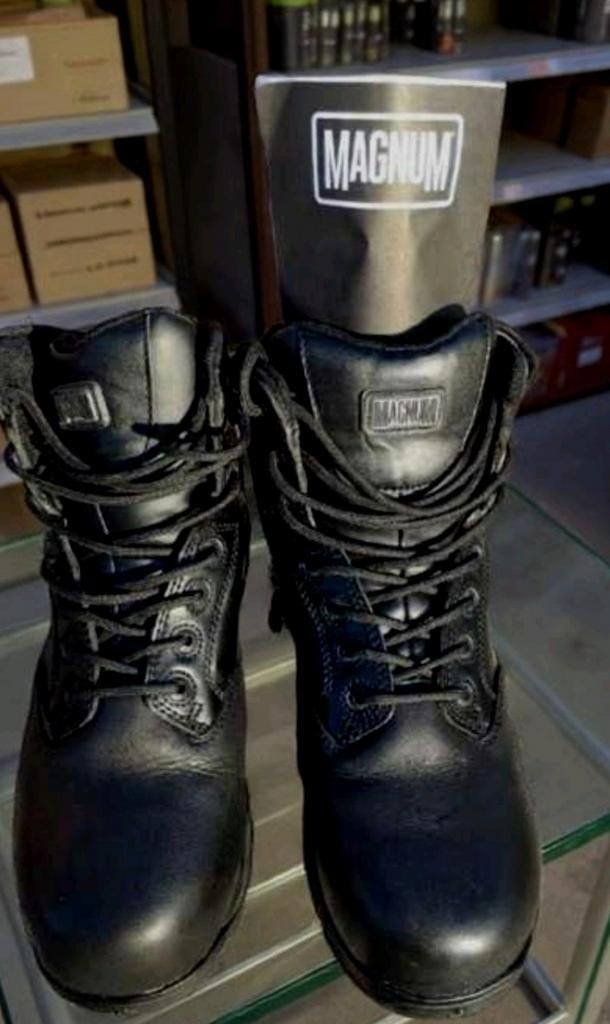 Magnum Stealth 6" Werkschoenen - Waterdicht & Stalen Neus, Ophalen, Zwart, Nieuw, Magnum