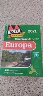 Acsi camping gids deel 2 Europa 2021, Overige merken, ACSI, Europa, Ophalen of Verzenden