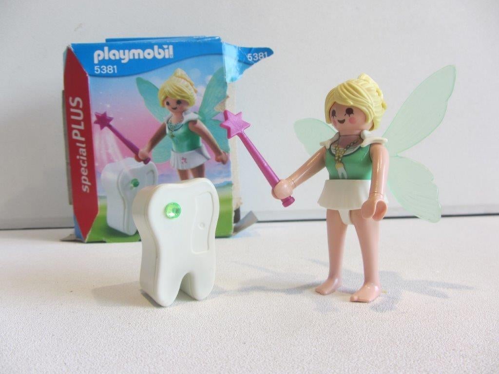 Playmobil Special Plus: Tandenfee (5381) met doos, Ophalen of Verzenden, Gebruikt, Los playmobil