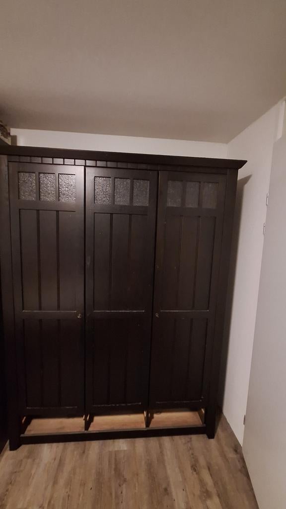 Mooie ruime oude kledingkast, koloniale stijl, Ophalen of Verzenden, Gebruikt