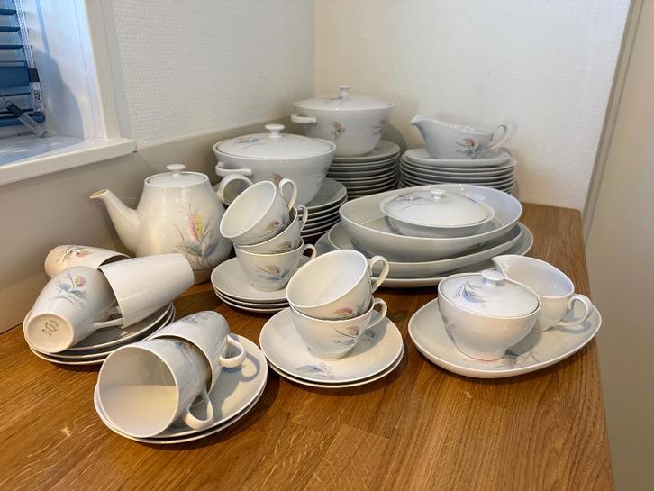 Porseleinen servies, Huis en Inrichting, Keuken | Servies, Gebruikt, Compleet servies, Overige stijlen, Porselein, Ophalen