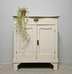 Antieke brocante Biedermeier meidenkast vintage dressoir, Ophalen of Verzenden