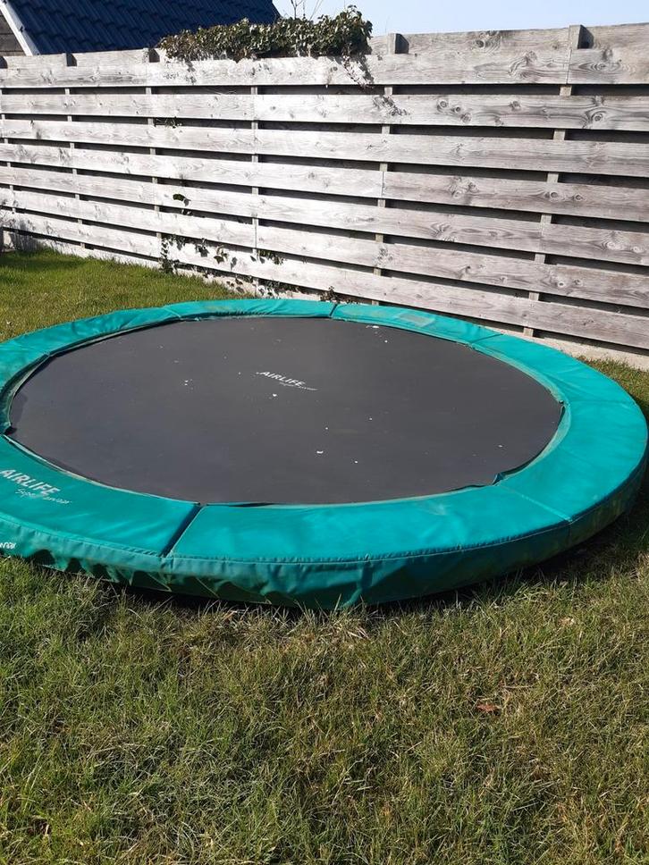 Trampoline, Kinderen en Baby's, Speelgoed | Buiten | Trampolines, Gebruikt, Ophalen