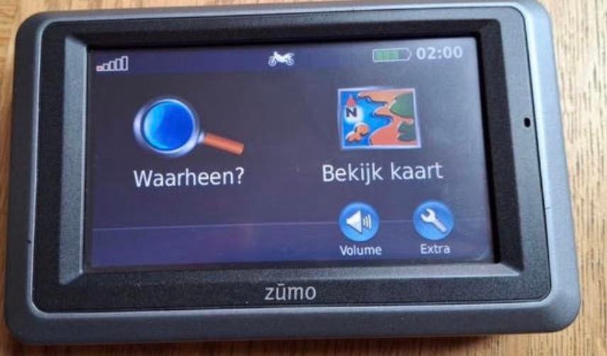 garmin zumo 660 met 2025 nieuwe kaart update, Motoren, Ophalen of Verzenden, Gebruikt