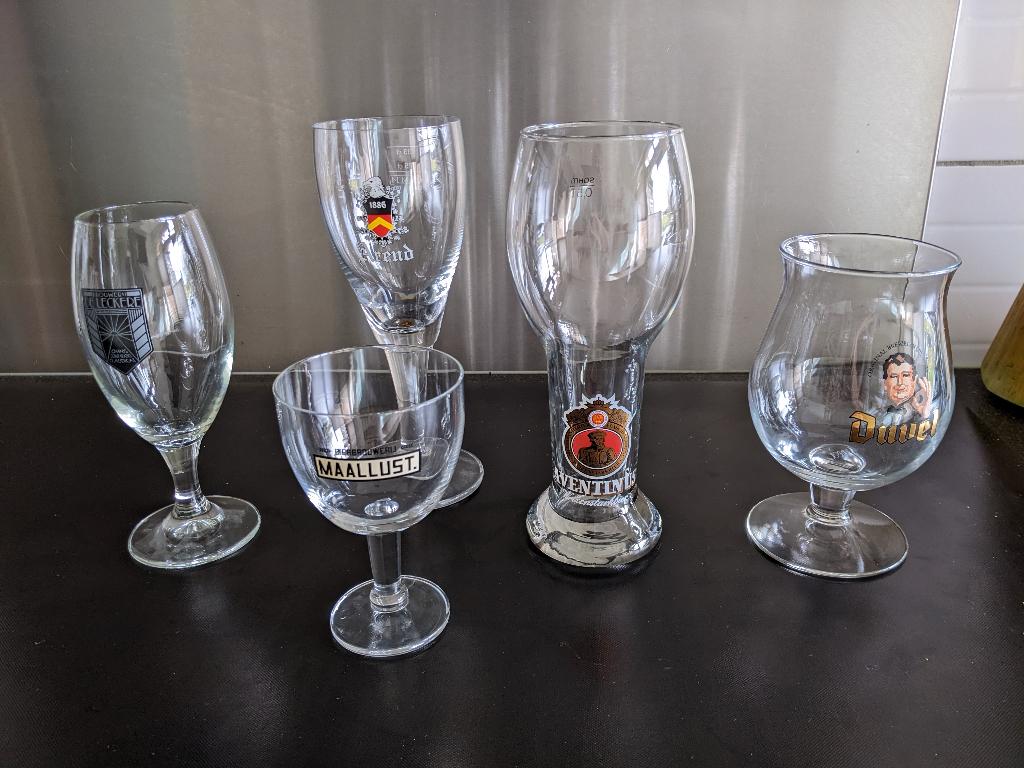 Bierglazen, Verzamelen, Ophalen of Verzenden, Gebruikt, Bierglas
