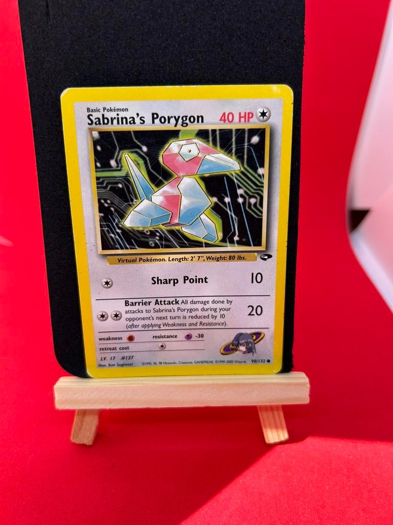 Pokémon Porygon Bundle – Neo Destiny, Delta Species & Holos, Ophalen of Verzenden, Zo goed als nieuw, Meerdere kaarten