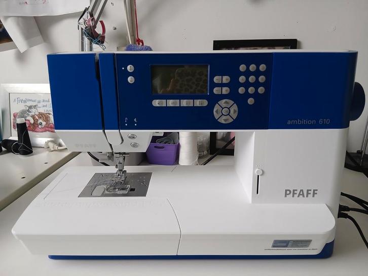 Pfaff ambition 610, Hobby en Vrije tijd, Naaimachines en Toebehoren, Zo goed als nieuw, Naaimachine, Pfaff, Ophalen
