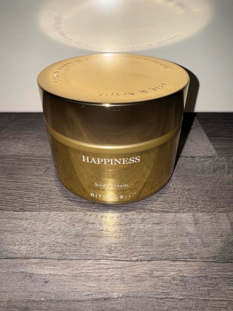 Rituals Happiness Body Cream - Nieuw, Sieraden, Tassen en Uiterlijk, Uiterlijk | Lichaamsverzorging, Verzenden, Nieuw, Bodylotion, Crème of Olie