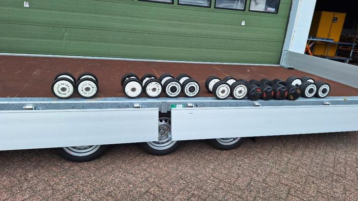 set a 22 Dumbells, Sport en Fitness, Fitnessmaterialen, Gebruikt, Dumbbell, Ophalen