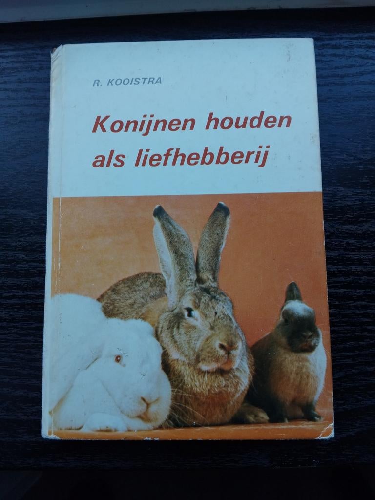 Boek: konijnen houden als liefhebberij- r kooistra, Boeken, Ophalen of Verzenden