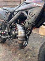 SCR Corse Racing Line 70/80cc Carbon Uitlaat (am6), Ophalen of Verzenden, Zo goed als nieuw, Uitlaat