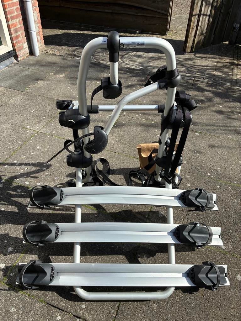 Fietsendrager 3 fietsen Nordrive Radius 3, Ophalen, 3 fietsen of meer, Zo goed als nieuw, Achterklepdrager