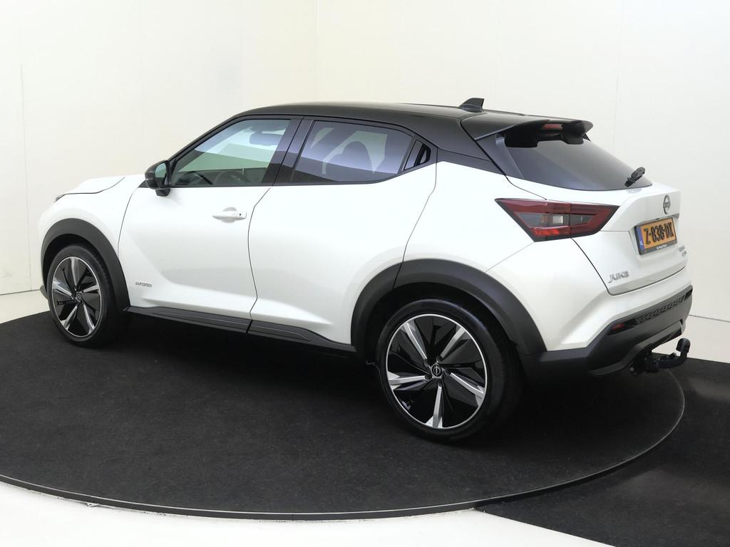 Nissan Juke 1.6 Hybrid N-Design | airco automatisch | Apple, Gebruikt, Wit, Origineel Nederlands, Bedrijf